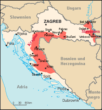 Slowenien und Kroatien,