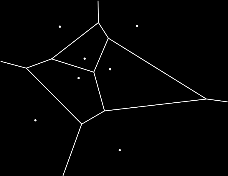 3 HINTERGRUND 8 3.2.2 Voronoi Mit Thiessen-Polygonen bzw.
