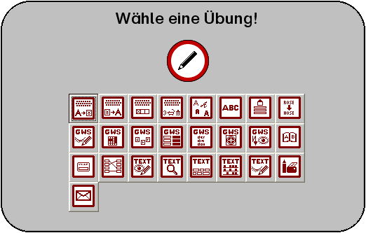 Der Deutsch-Bereich Die folgende Abbildung ist eine Übersicht über die Übungen aus dem Bereich Deutsch. 1.