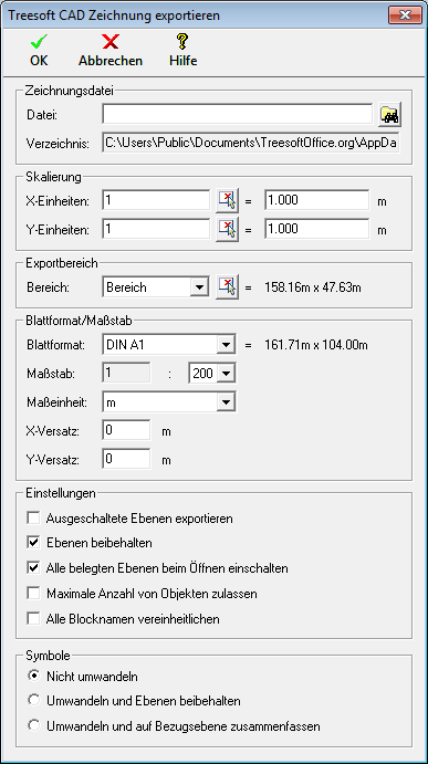 TreesoftOffice.org Arbeitshandbuch CAD-Konverter Abbildung 2.
