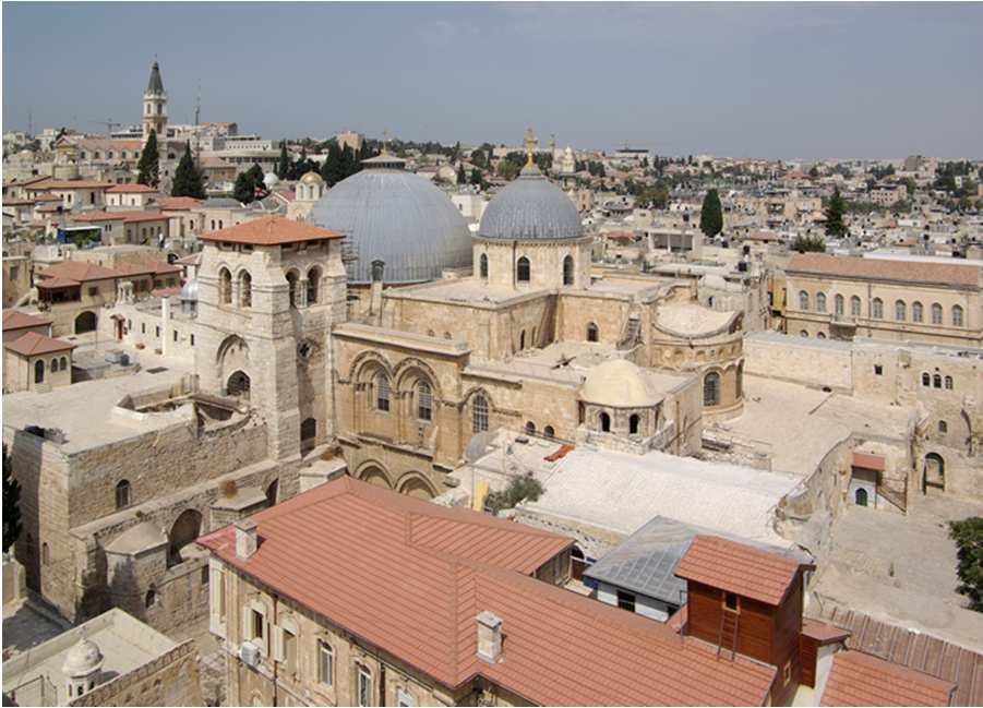 ST. PETER IN ROM/GRABESKIRCHE IN JERUSALEM