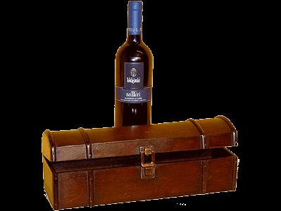 Besondere Verpackungen für besondere Anlässe Weintruhe Treasure 4er