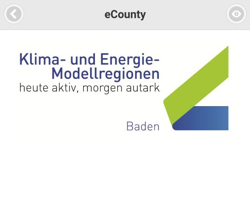 Dateneingabe über das Smartphone App e-county Hintergrundbild der KEM Bsp.