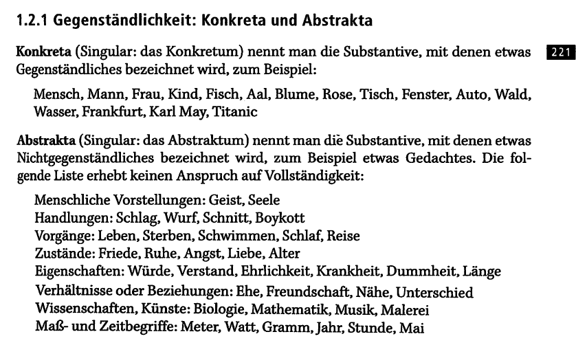 Deutsche Grammatik verstehen und unterrichten Seminarmaterial zum Abschnitt 2.1 Seite 4 Abb. 2.3 Duden: Die Grammatik, 8. Auflage 2009, S. 147 f.