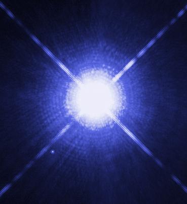 Sirius B Orbit P = 50,1 Jahre Distanz = 8,4 Lj