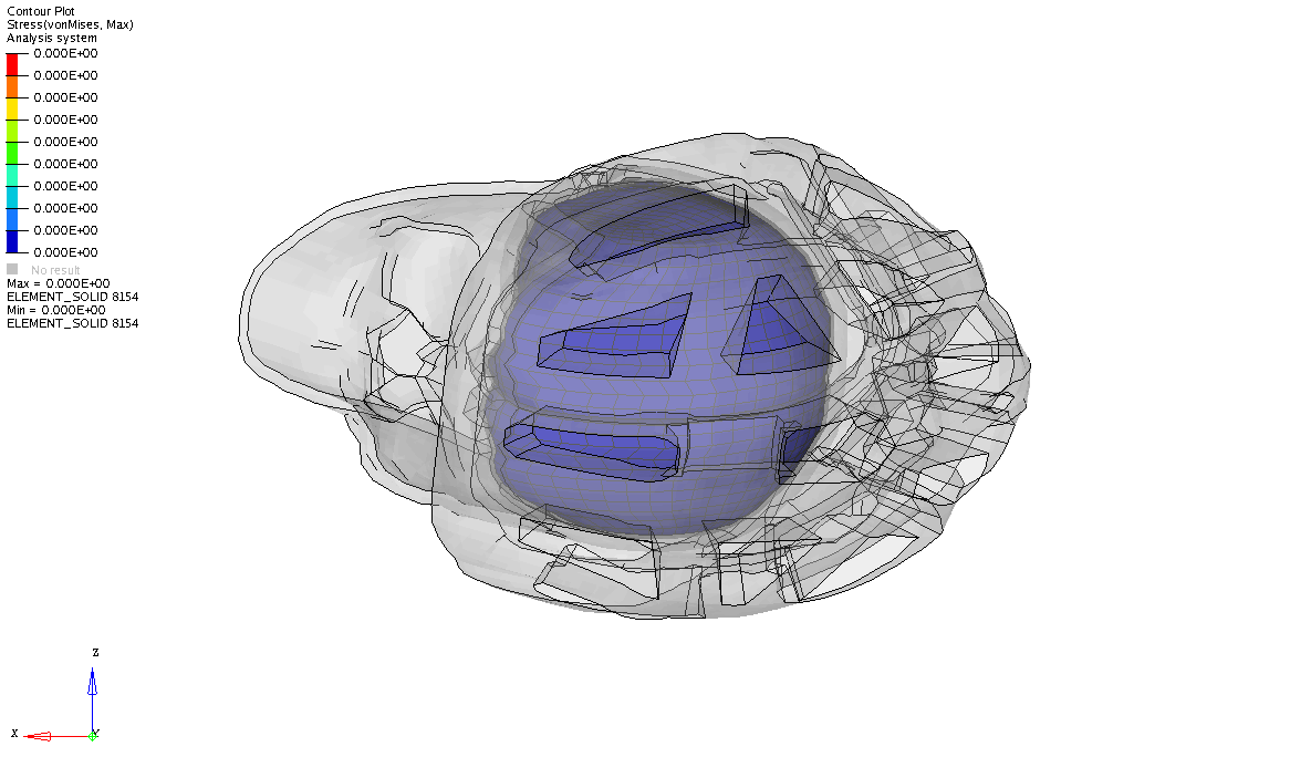 19 FE-Simulationen mit Kopf- und Helmmodell FE-Simulation Beispiel: Alleinunfall,