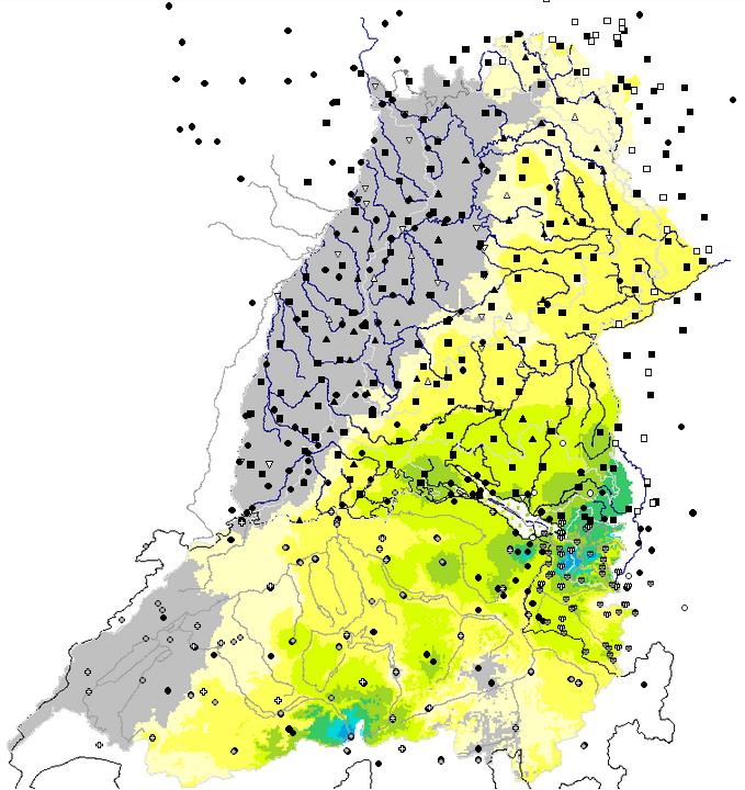 Datengrundlagen Datengrundlagen Messwerte Hydrologische Messwerte Meteorologische Messwerte