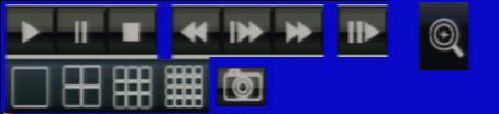 Registratore LAN 4/8/16 telecamere Guida Rapida 3.3 Modalità Lettura Fare clic con il tasto destro sullo schermo e selezionare la freccia indicata di seguito. Il pannello di comando (cfr.