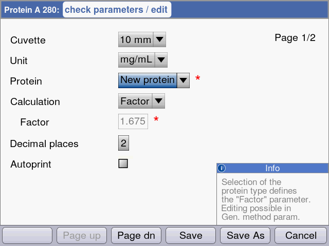 Funktionen 53 Um eine Parametergruppe zu editieren, wählen Sie mit und den zu editierenden Parameter. Bestätigen Sie mit enter.