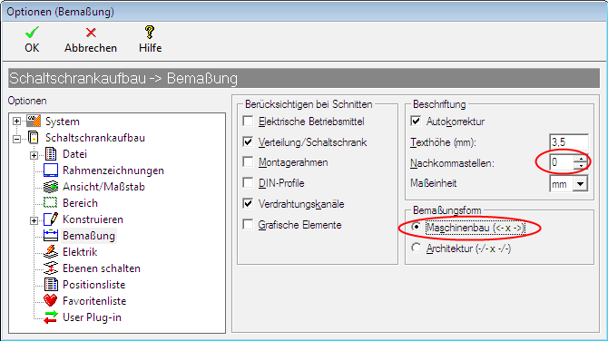Übungshandbuch Treesoft CAD Schaltschrank-Assistent Rittal Abbildung 3.6.