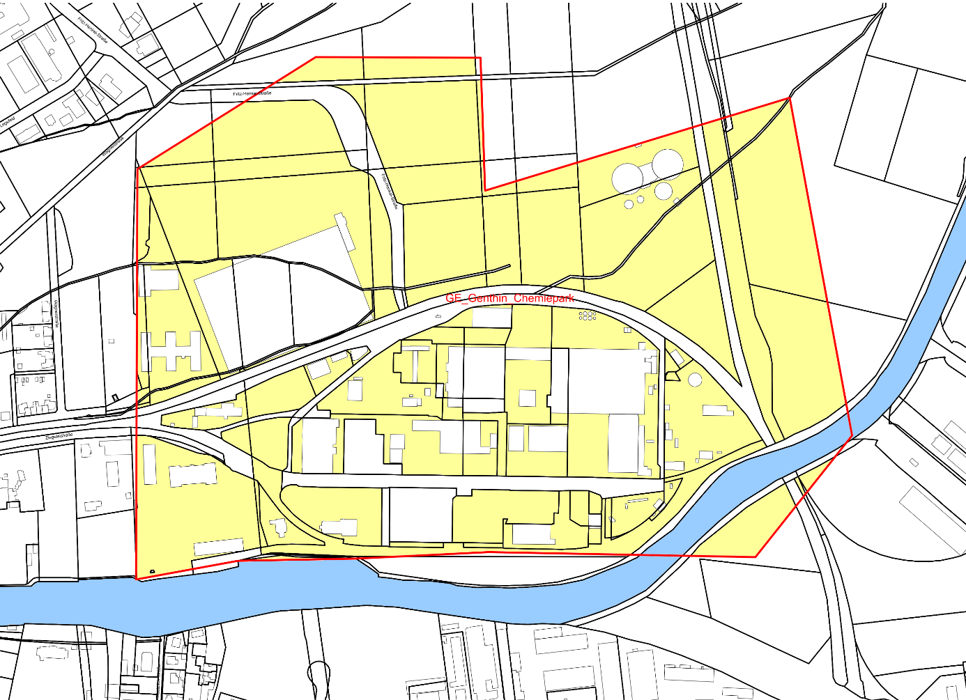 Abbildung 6: Stadt Genthin: Gewerbegebiet Chemiepark (Nord II) BEPLA Kunststoffverarbeitung GmbH & Co.