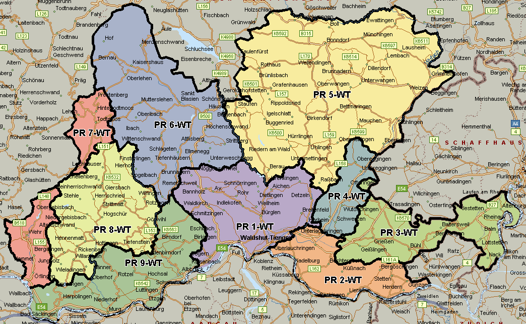 Gemeinsamer Unterricht im LK WT 0/0 Name der allg. Schule Name der SoSch Name der allg. Schule Name der SoSch GS Dogern BBZ Stegen (H) G+FöSch Bonndorf Pro juve St. Fridolin, Bad Säckingen (E, priv.