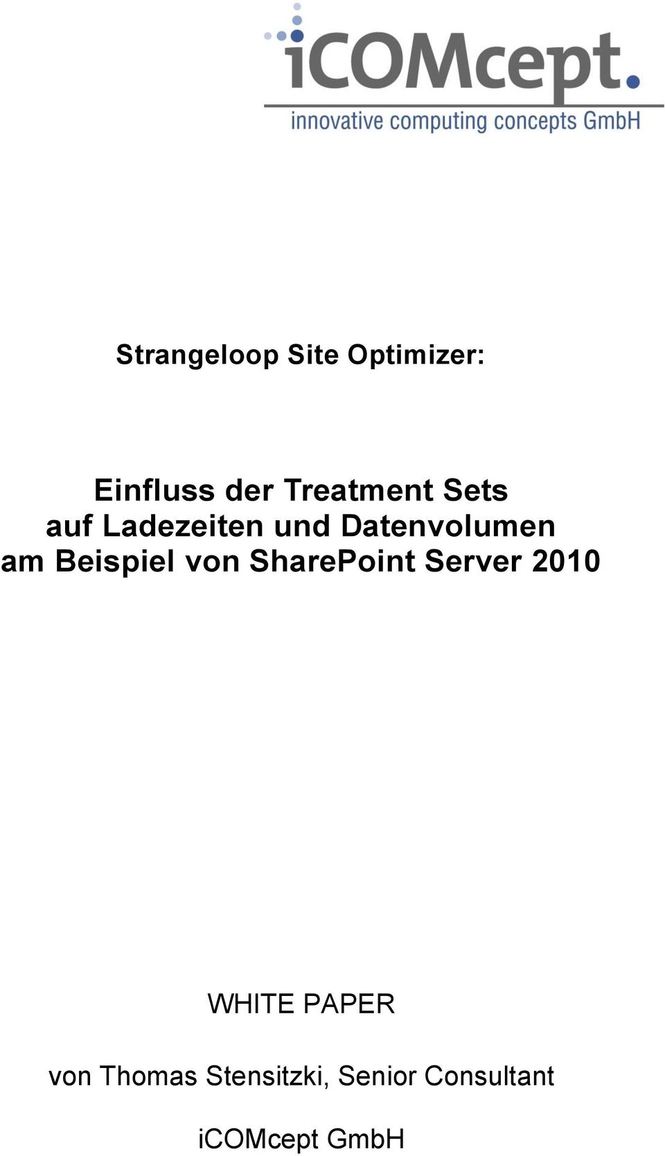 Beispiel von SharePoint Server 2010