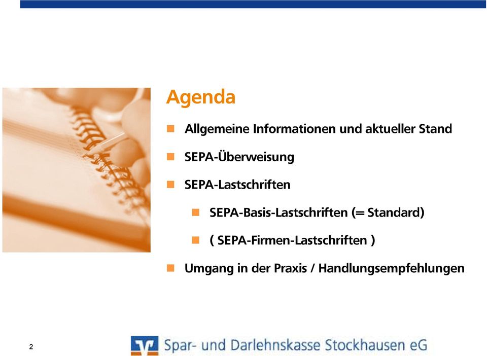 SEPA-Basis-Lastschriften (= Standard) (