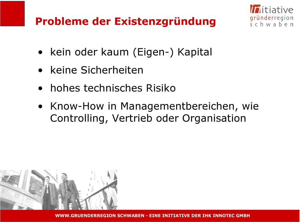 technisches Risiko Know-How in