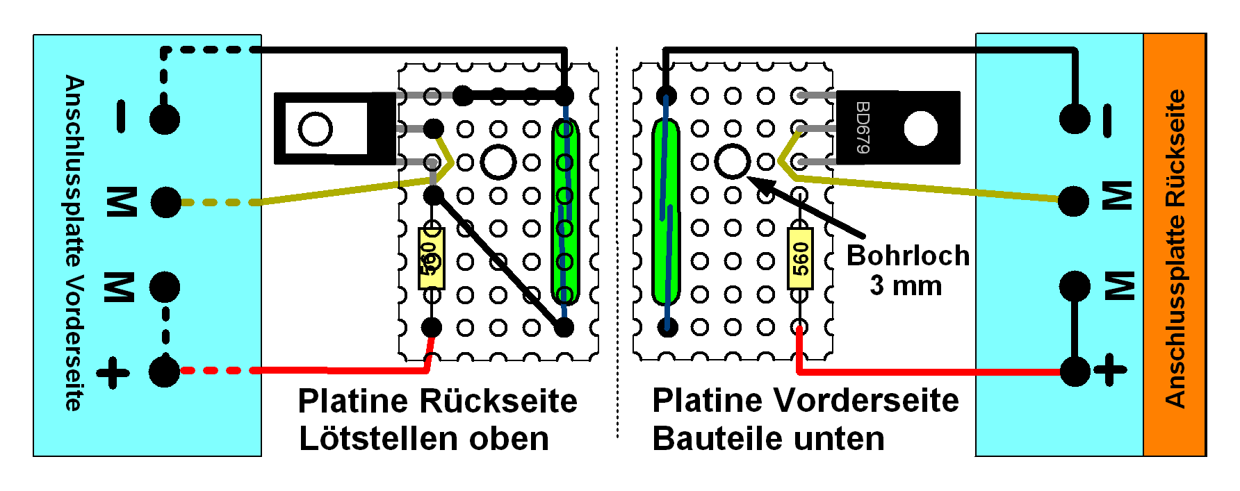 - 3 - Test 2: Drehe das Rad und beobachte, ob es ohne zu schwanken ( eiern ) gerade läuft. Kleine Ungenauigkeiten kannst du abschleifen, sonst starte einen zweiten Versuch!