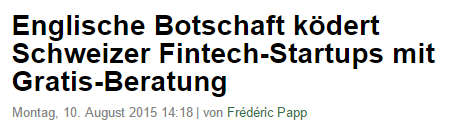 Brexit als Beispiel für den intensiven Standortwettbewerb "While not what we had hoped for the situation may present opportunity for Ireland in attracting Foreign Direct Investment (FDI).