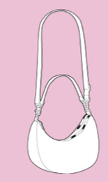 Mini Bags (2/3) EUR 59,90 Small Veronica Hobo Kleine, originelle Ausgehtasche 17 cm x 25 cm x 10 cm (Höhe x Breite x Tiefe) Verlängerbarer bzw.