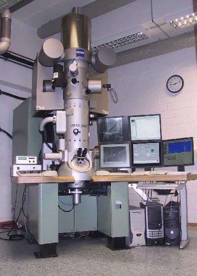 Durchlicht Elektronenmikroskop Tem = transmission electron microscope