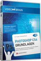 Photoshop CS4 Grundlagen 100 Prozent neue Workshops! ISBN 978-3-8273-6160-8 Video-Training auf DVD mit Bonusmagazin Neu: Tutorial to go: Mit 15 Videos für ipod, iphone & Co.