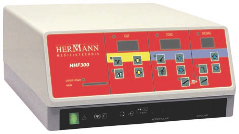 HHF 300 H98-300-000 POWER SUPPLY Supply voltage 230 V, 50 Hz Rated power input 500 W SAFETY FEATURES Protection against electric shock: Class I Grade CF Low-frequency leakage currents according to