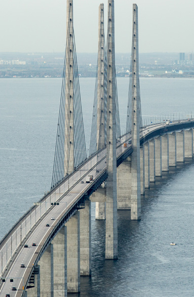 Straßenverkehr auf der Øresundbrücke 2001-2014 im Tagesdurchschnitt Anzahl Fahrzeuge