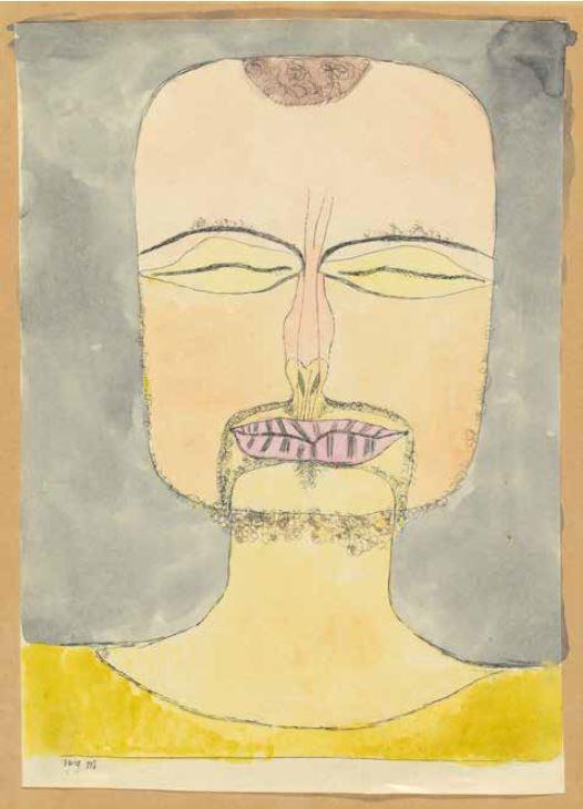 Paul Klee (1879-1940), nach der Zeichnung 19/75, 1919, aquarellierte