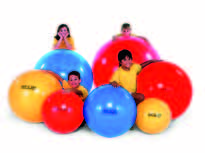 Gymnastik- u. Therapiebälle Passend dazu: Ballschale Gymnastikbälle für eine max. Belastung bis 300 kg. Für Therapie, Rehabilitation, Fitness oder als Sitzball.