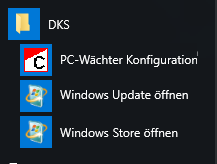 Wechseln Sie dazu vorher in das entsprechende Verzeichnis, in dem sich die MSI-Dateien befinden. Beachten Sie: der Treiber des PC-Wächters deaktiviert den Windows Updatedienst!