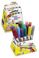 Kinderfasermaler Das Fasermaler-Sortiment umfasst Stifte zum Malen und Zeichnen auf Papier und ist besonders auf Kinderhände abgestimmt.