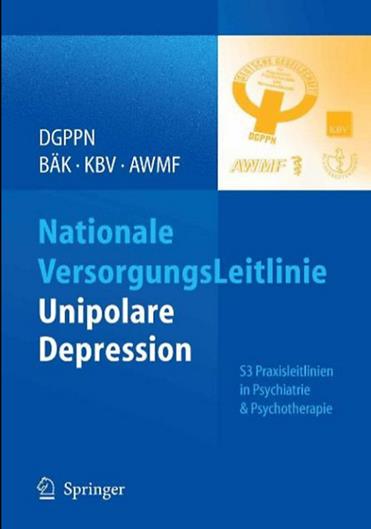 Hintergrund und Versorgungssituation 12-Monats-Prävalenz von Depressionen in Deutschland 1 : 7,7% Güte und Validität der Diagnostik nach formalen ICD-10 Kriterien (Haupt- und Zusatzsymptome, Dauer,