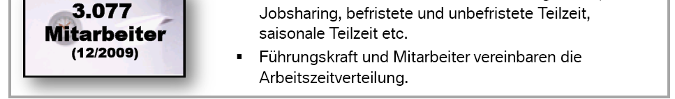 Alternsgerechte Arbeitszeit Beispiel BMW; Heute für Morgen (Auszug) BMW Group, Michael Pieper, Heute für morgen, 26.10.10 http://demographie-netzwerk.