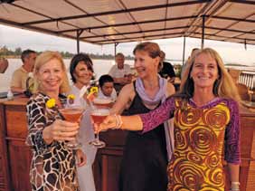 Unsere 4 großen Flusskreuzfahrten auf dem Mekong haben wir für Sie mit unterschiedlichen Farben gekennzeichnet, die Sie in der Karte auf der gegenüberliegenden Seite wiederfinden.