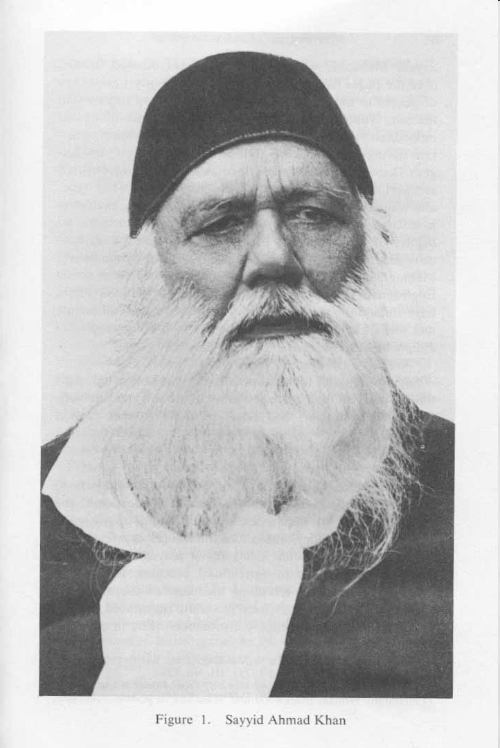 Sayyid Ahmad Khan (1817 1898) war ein indo-muslimischer Denker und Mitbegründer der Aligarh Muslim University (AMU) Rifa at Lenzin 4 Sayyid Ahmad Khan 1817-1898 Dies bedeutete für Ahmad Khan, dass