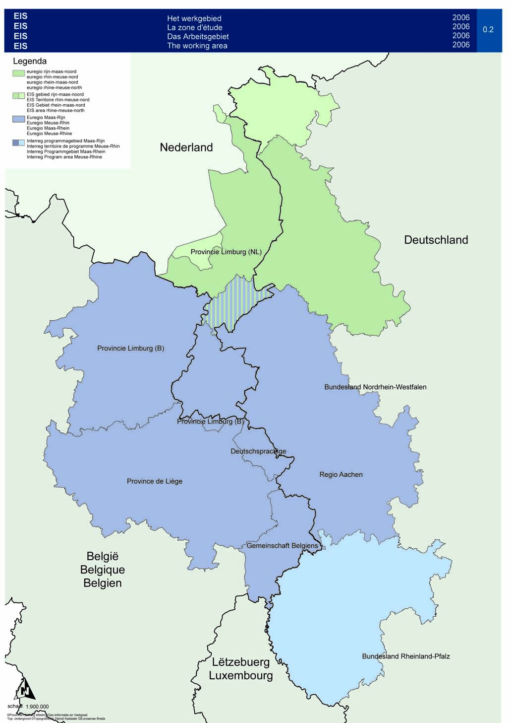 Euregio Maas-Rijn in cijfers Euregio Meuse-Rhin en chiffres