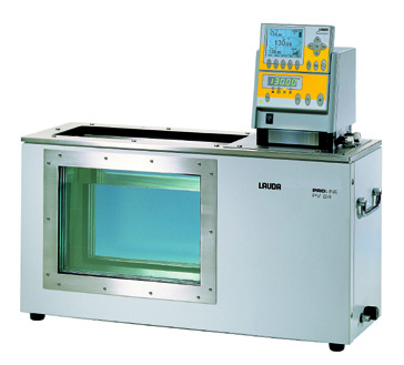 Sie sind somit für den Einsatz mit dem vollautomatischen LAUDA Viskosimeter PVS oder ivisc ideal.