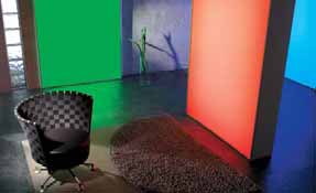 RGB Lichtsteuerung 1) Farbwechsel-System mit Leuchtstoff-Leuchten Anwendung: Anschluss: Leuchtmittel: Besonderheiten: RGB-Lichtsteuerung für Laden- und Messebau, Theken und Raumobjekte 220 240V / 50