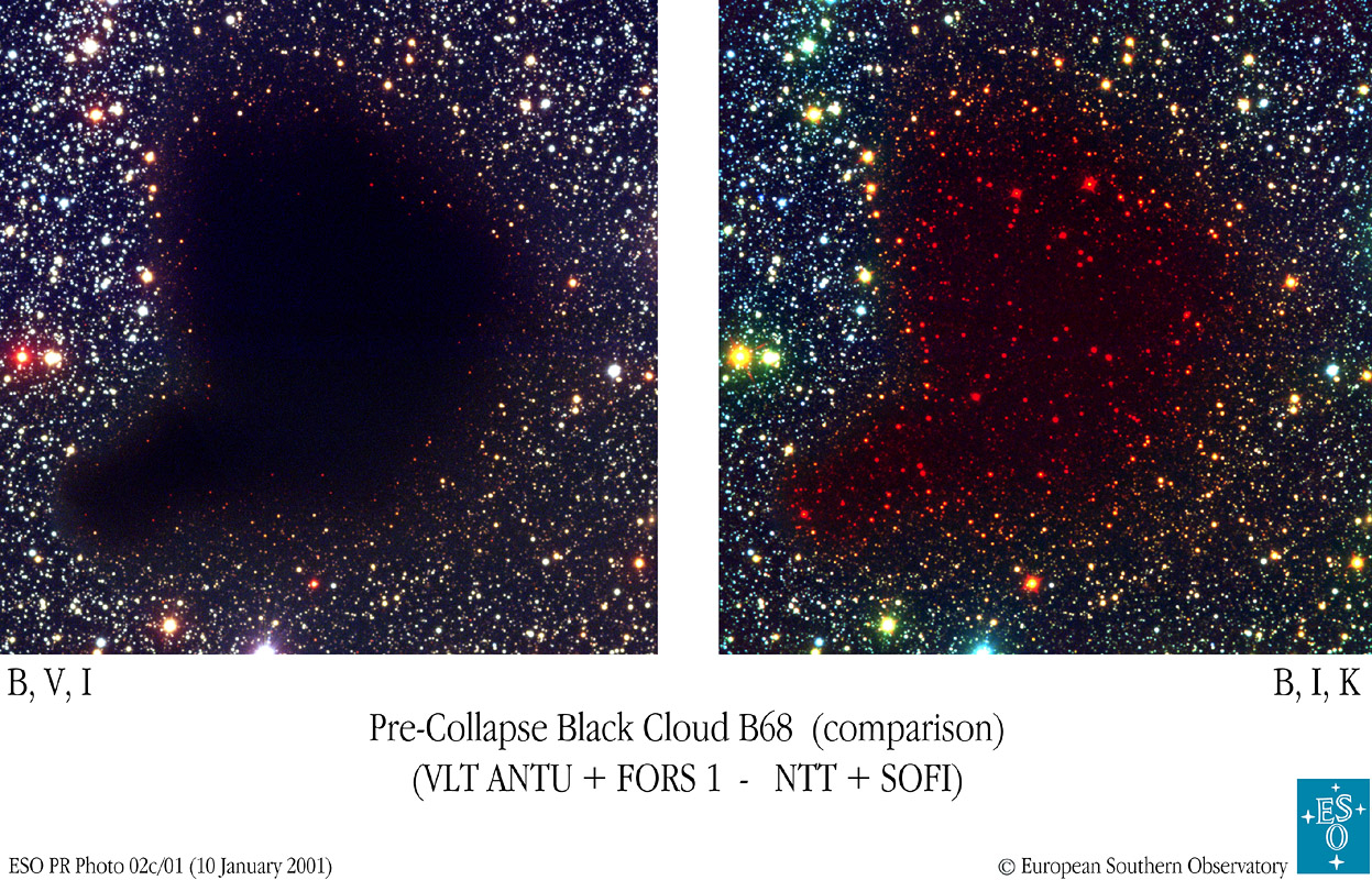 Die Dunkelwolke Barnard 68 W.