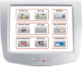 Produktivität leicht gemacht Lösungen & Software von Lexmark Das Lexmark Embedded Solutions Framework (LeSF) unterstützt die Ausführung von Anwendungen auf dem Gerät selbst.