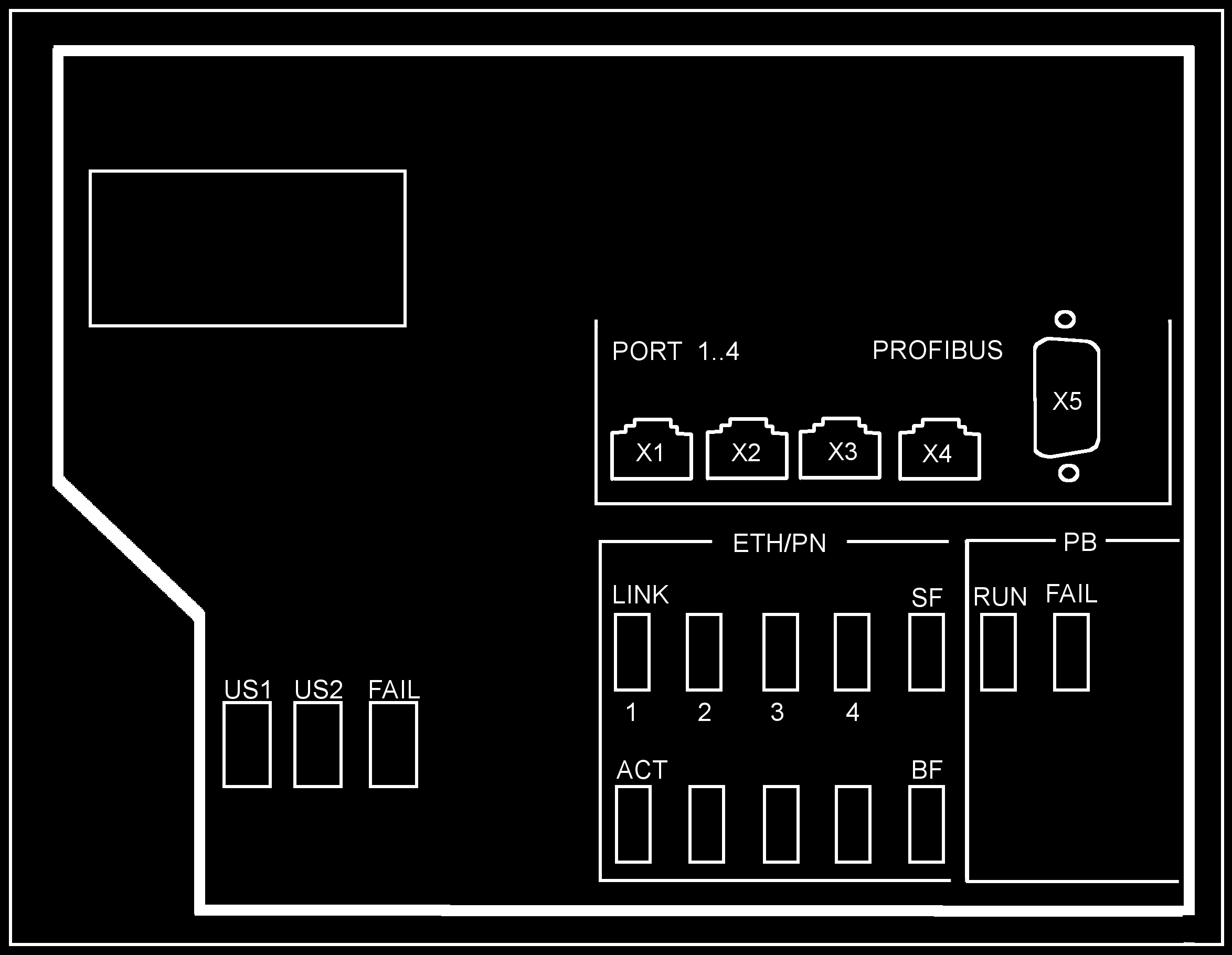 6 LEDs LEDs 6.1 Übersicht Das FNL Proxy verfügt über Status LEDs. Mit diesen können Sie den Zustand der Spannungsversorgung, des Geräts und den Zustand von PROFINET und PROFIBUS überprüfen.