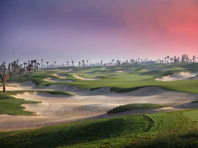 Abu Dhabi National Course Der Abu Dhabi Golf Club ist wohl der luxuriöseste Golfclub im Nahen Osten.