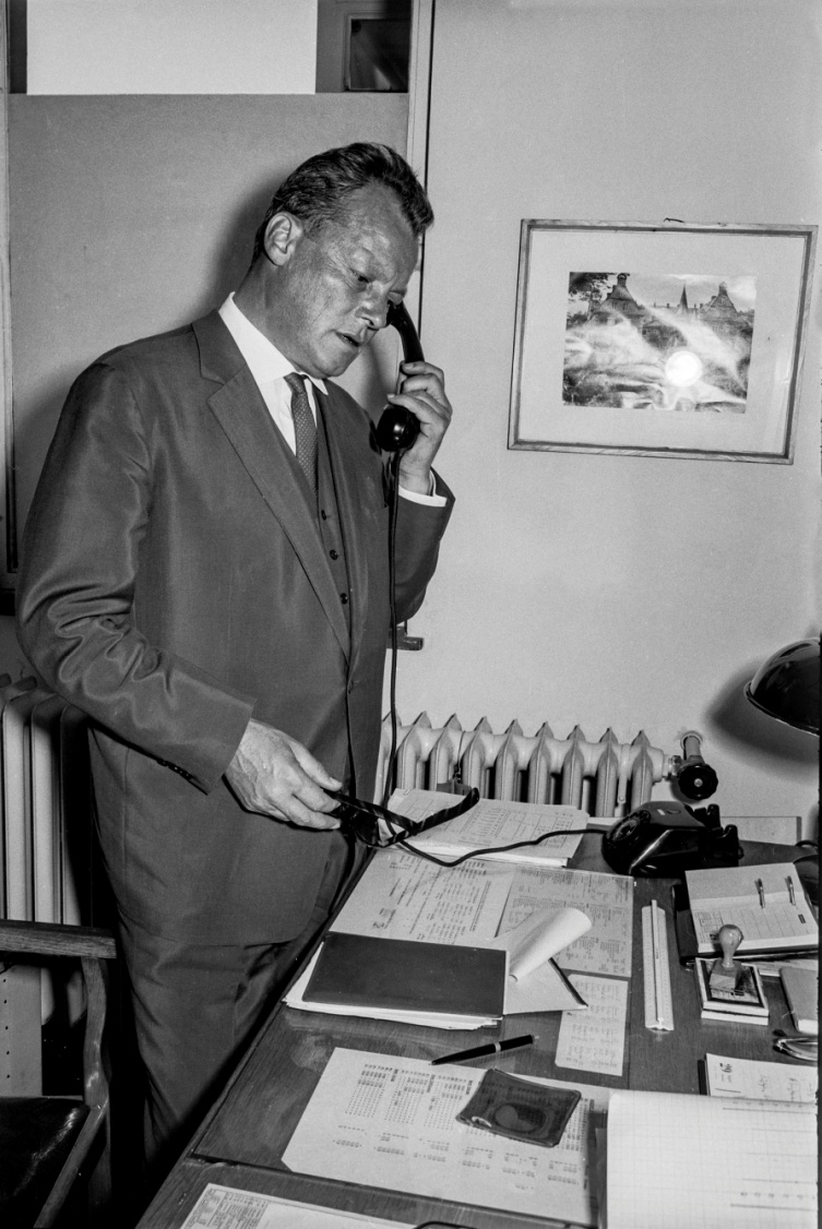 Willy Brandt in Nürnberg Foto Armin