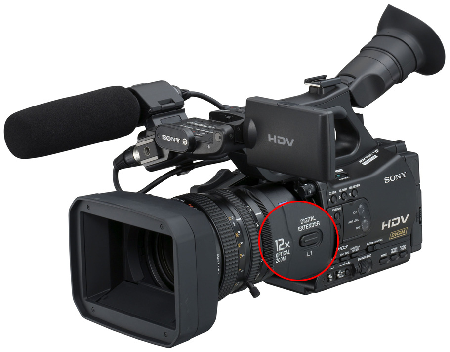 VJ Kameras Zoomoptik Sony HVR-Z7 Nur der