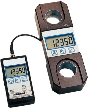 Kranwaagen 311 Elektronisches Zugkraft-Messgerät ELLX Leicht und kompakt, Präzision 0,2% v.e., Messbereich bis 200 t ELLX-Messgeräte können aufgrund ihrer Vielseitigkeit universell eingesetzt werden.