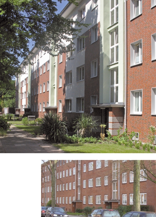 Der Vorher-Nachher-Vergleich macht es deutlich: Die Fassaden haben mit dem Wärmedämm-Verbundsystem an Ausstrahlung und Lebensqualität gewonnen.