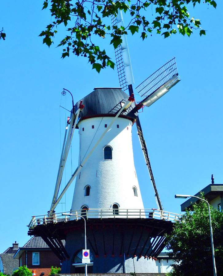 Op de fiets naar Nijmegen: Da ist das Foto einer Mühle ein Muss!