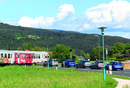 Bau-Information Bleiburger Schleife 3 Unterführung Gonowetz Bereits seit 2008 gibt es Bemühungen, die Sicherheit an den Eisenbahnkreuzungen der Bleiburger Schleife für alle VerkehrsteilnehmerInnen zu
