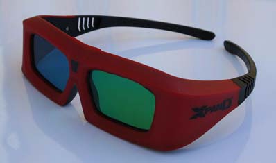 3DTV Shutterbrille Stereoskopische Darstellung von Videos Für jedes Auge getrennt Unterschiedliche Verfahren: Anaglyph: Halbbilder farblich getrennt und überlagert dargestellt Rot/Grün, Rot/Cyan,