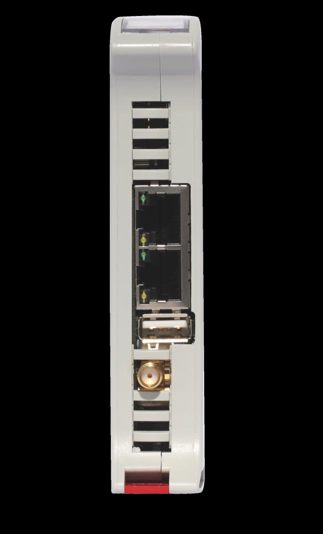 Anschlussbelegung Ober/Unterseite Stromversorgung 10V - 30V DC 0V NC NC Ethernet 1
