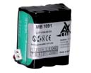 Akkus und Zubehör für medizinische Geräte kompatibler Akku geeignet für / compatible battery for SECA Babywaage 717 7,2/1,2 MB1091 EKG Cardiotest 3300/3600/6300 12,0/1,8 MB1098 Personenwaage